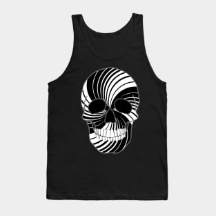 Two Tone Skull Tank Top